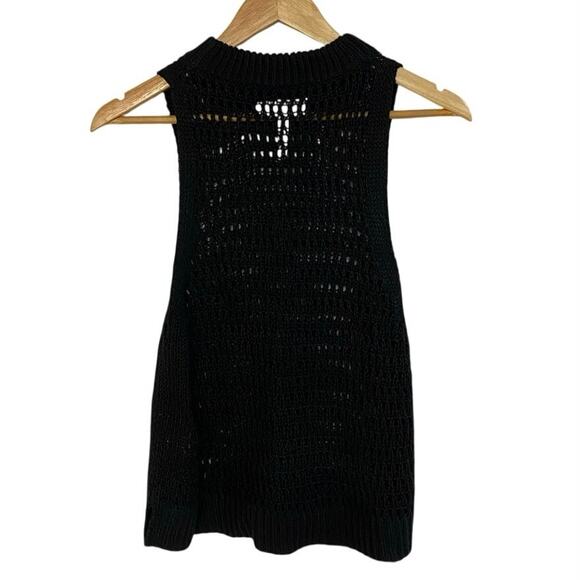 Apiece Apart Abierta Tank In Black Small - Picture 5 of 7